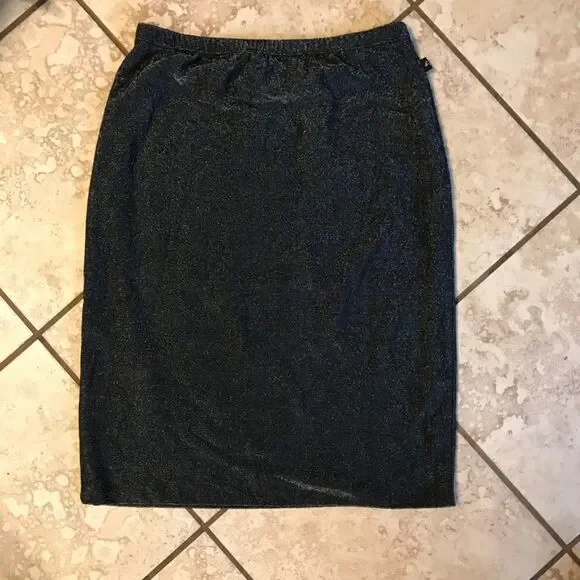 Agnes b metallic pencil skirt - Picture 3 of 5